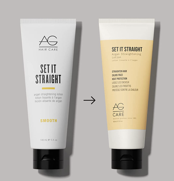 AG - Smooth Set It Straight Argan Straightening Lotion