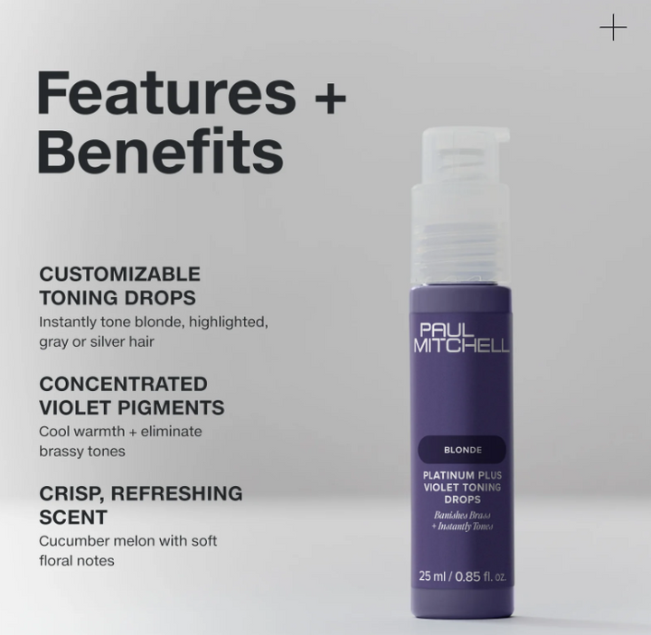 Paul Mitchell - Blonde - Platinum Plus Toning Drops