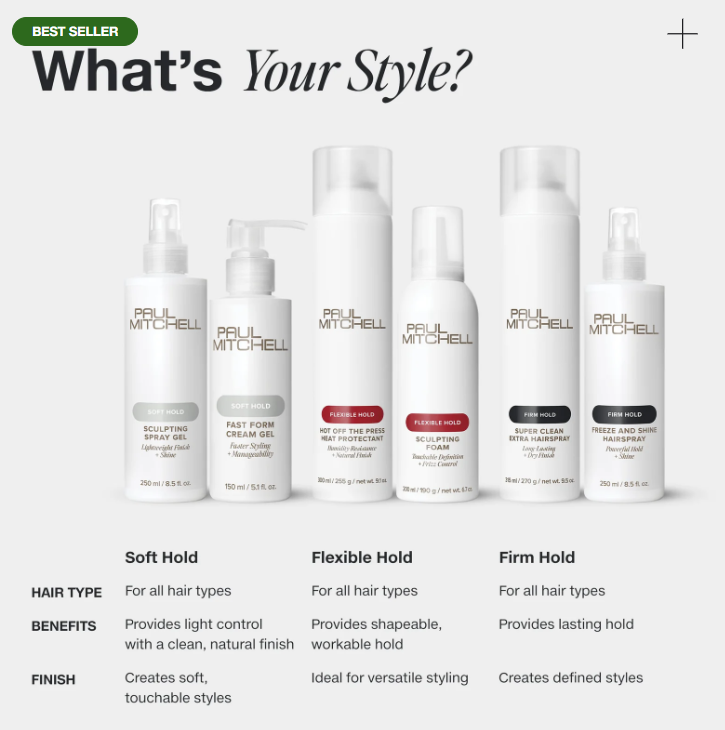 Paul Mitchell - Soft Style - Soft Hairspray
