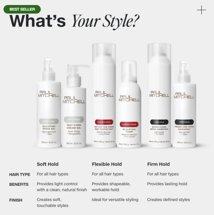 Paul Mitchell - Soft Style - Soft Hairspray