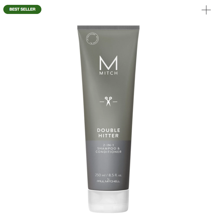 Paul Mitchell - Mitch - Double Hitter 2-in-1 Shampoo & Conditioner