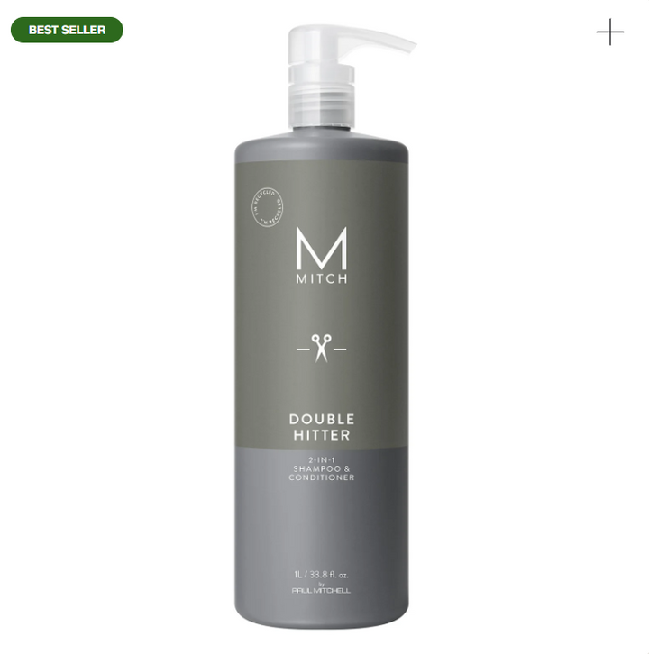 Paul Mitchell - Mitch - Double Hitter 2-in-1 Shampoo & Conditioner