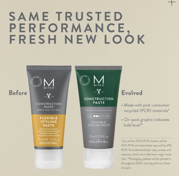 Paul Mitchell - Mitch - Construction Paste - Flexible Styling Paste