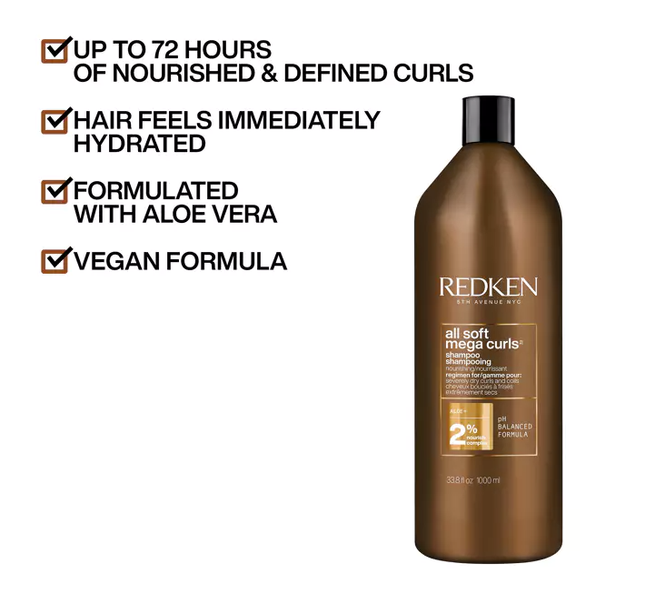 Redken - All Soft Mega Curls - Shampoo