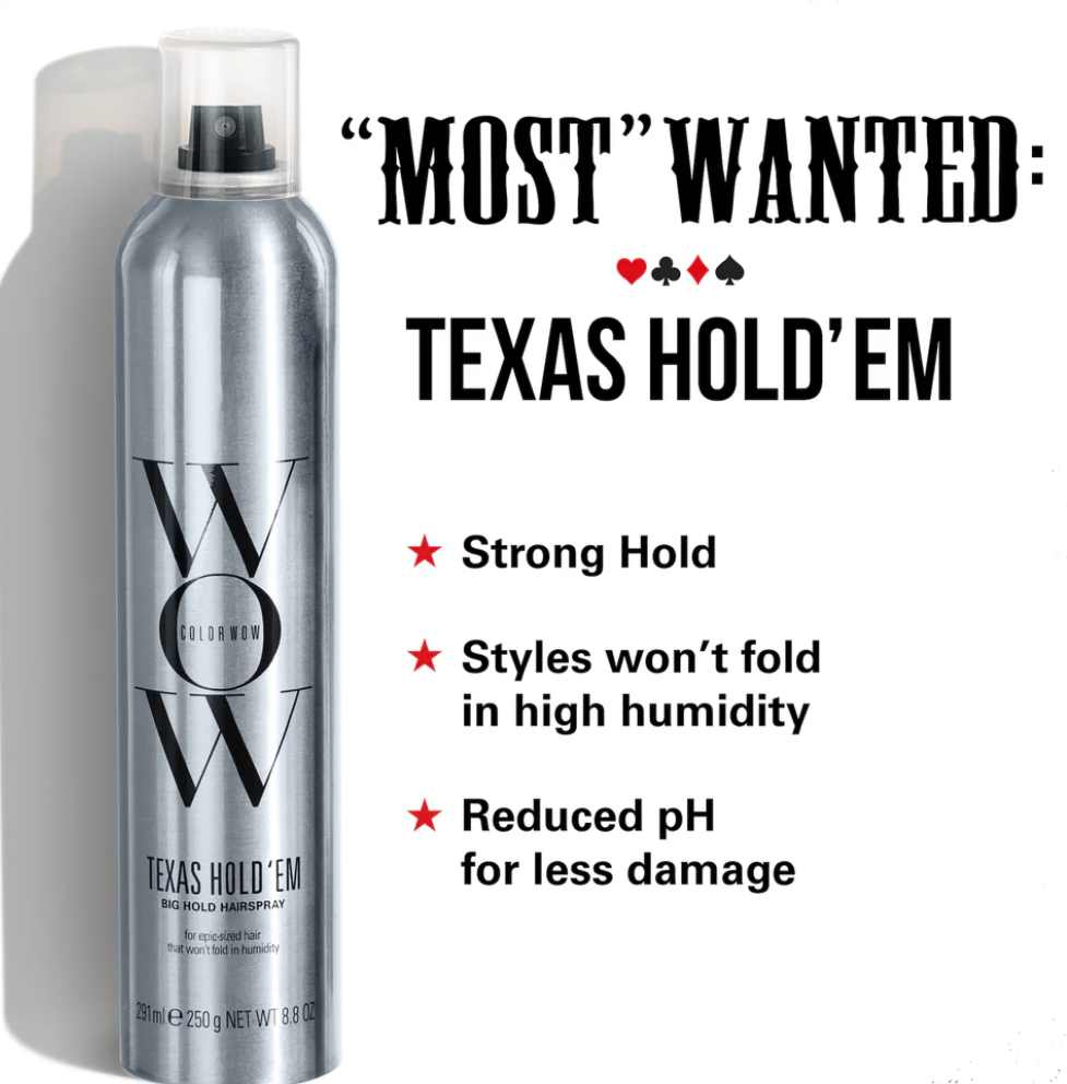 WOW - Color Wow Texas Hold 'Em Big Hold Hairspray 9oz