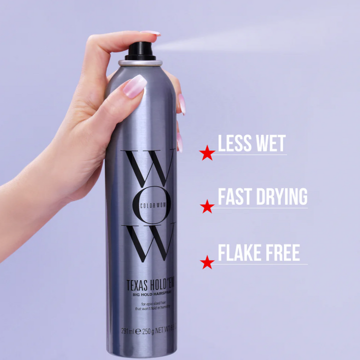 WOW - Color Wow Texas Hold 'Em Big Hold Hairspray 9oz