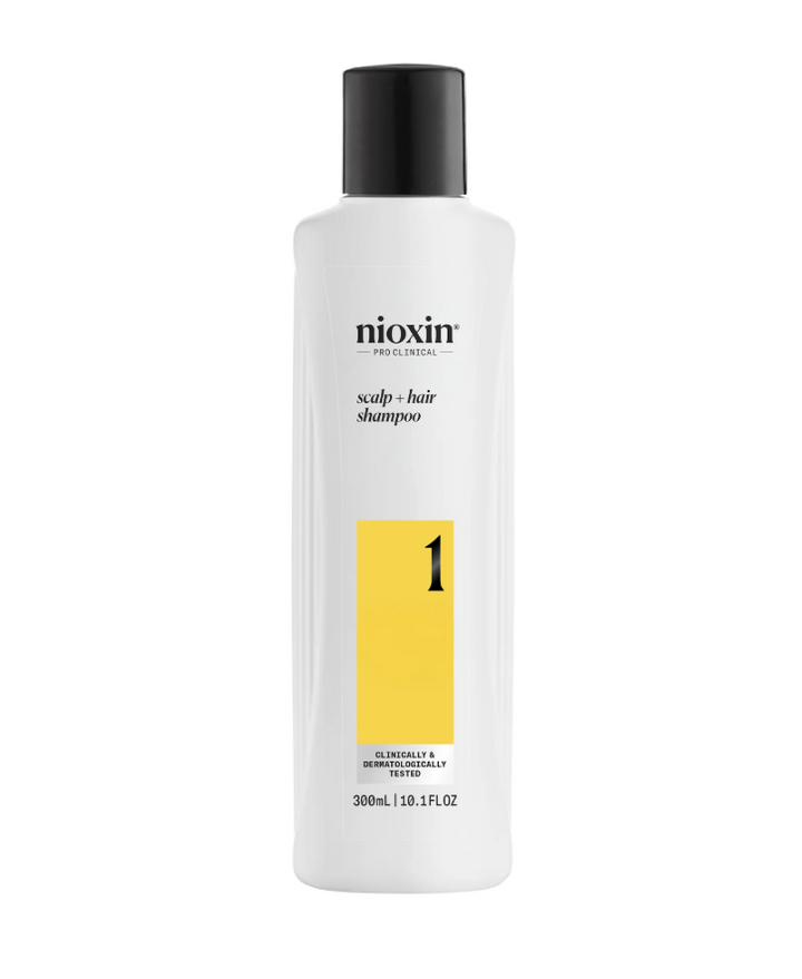 Nioxin 1 - Scalp + Hair Shampoo - Hair Thickening for Natural / Untreated Hair