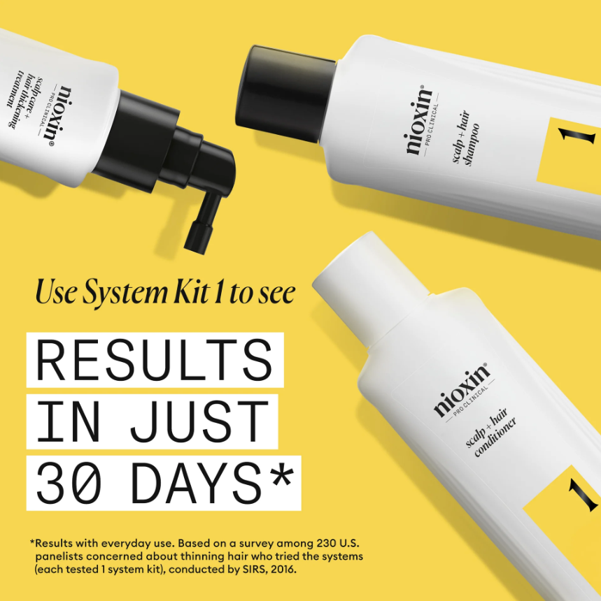 Nioxin 1 - Scalp + Hair Conditioner - Hair Thickening Conditioner for Natural/Untreated Hair
