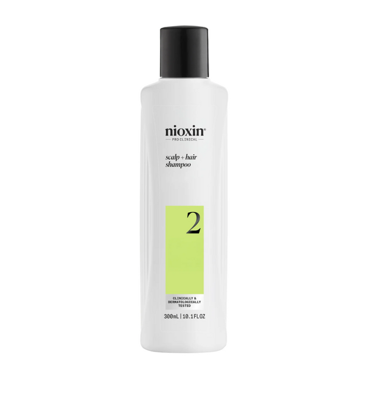 Nioxin 2 - Scalp + Hair Shampoo - Hair Thickening Conditioner for Progressed Thinning