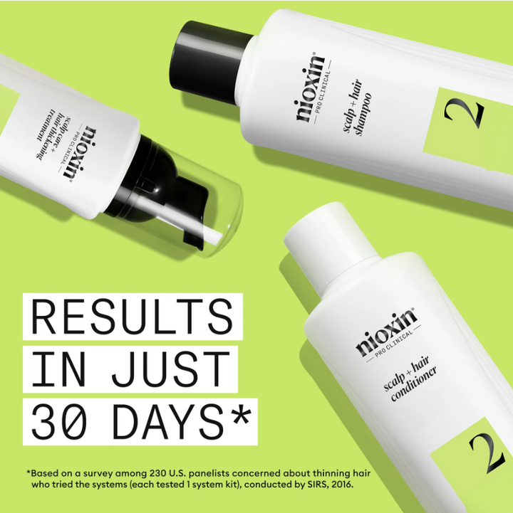 Nioxin System 2 Shampoo/Conditioner Kit - Natural Hair with Progressed Thinning