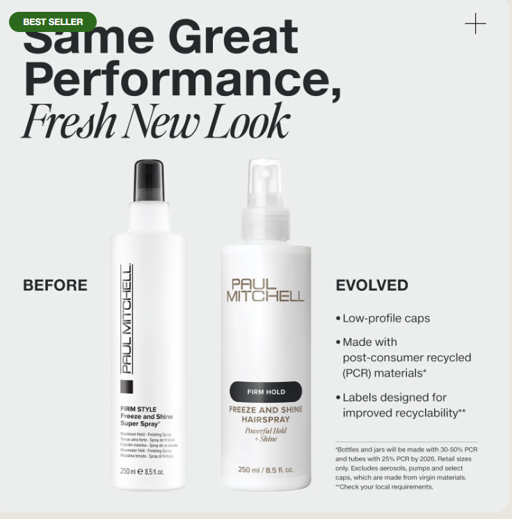 Paul Mitchell - Firm Hold - Freeze and Shine Hairspray