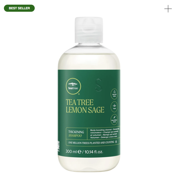 Paul Mitchell Tea Tree - Lemon Sage Thickening Shampoo