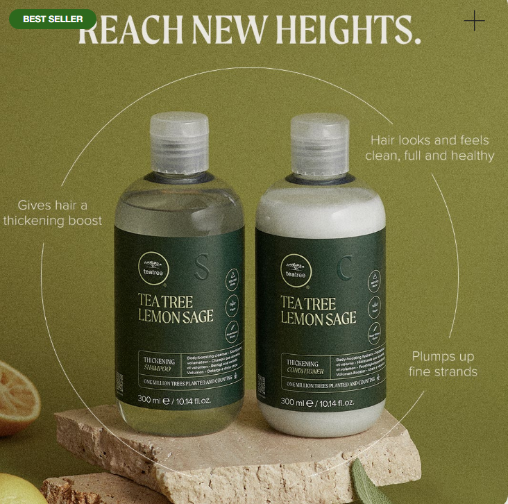 Paul Mitchell Tea Tree - Lemon Sage Thickening Shampoo