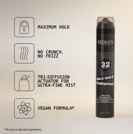 Redken - Triple Take 32 Max Hold Hairspray