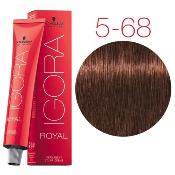 Schwarzkopf - IGORA Royal - Naturals - Crendres & Cools - Beiges & Golds - Chocolates - Reds
