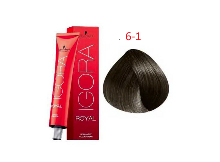 Schwarzkopf - IGORA Royal - Naturals - Crendres & Cools - Beiges & Golds - Chocolates - Reds