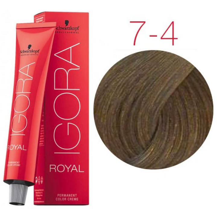 Schwarzkopf - IGORA Royal - Naturals - Crendres & Cools - Beiges & Golds - Chocolates - Reds