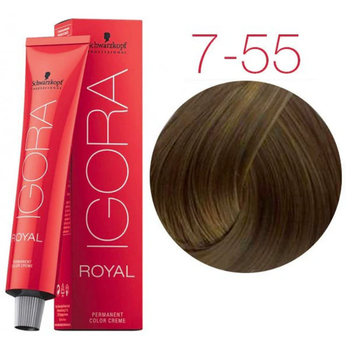 Schwarzkopf - IGORA Royal - Naturals - Crendres & Cools - Beiges & Golds - Chocolates - Reds