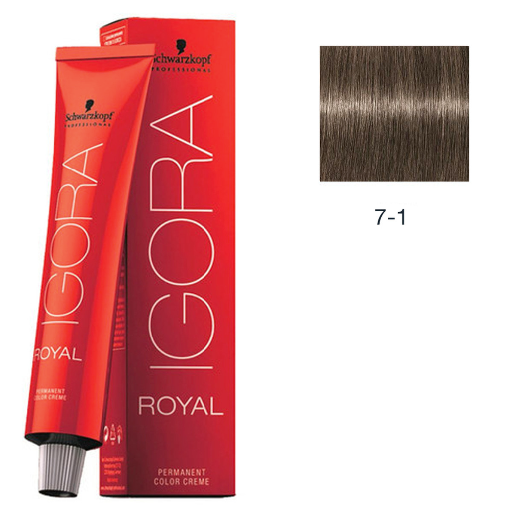 Schwarzkopf - IGORA Royal - Naturals - Crendres & Cools - Beiges & Golds - Chocolates - Reds