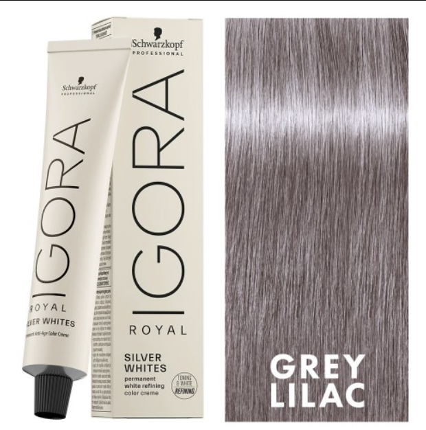 Schwarzkopf - IGORA Royal Absolutes Silver Whites- Permanent White Refining Hair Color Creme