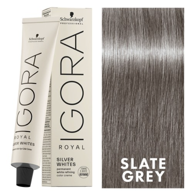 Schwarzkopf - IGORA Royal Absolutes Silver Whites- Permanent White Refining Hair Color Creme