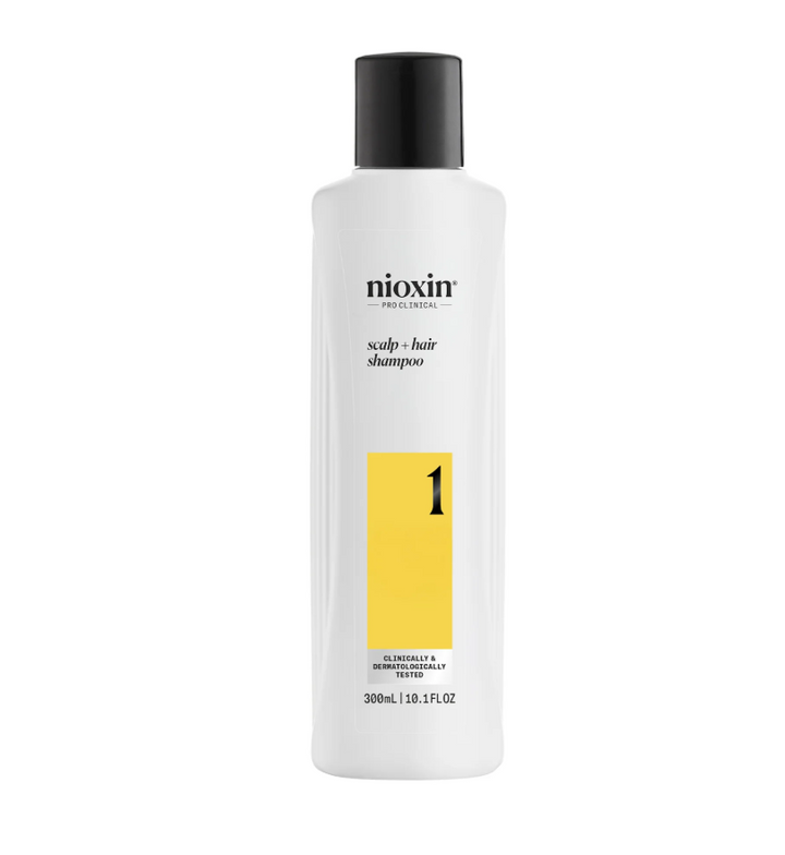 Nioxin 1 - Scalp + Hair Shampoo - Hair Thickening for Natural / Untreated Hair