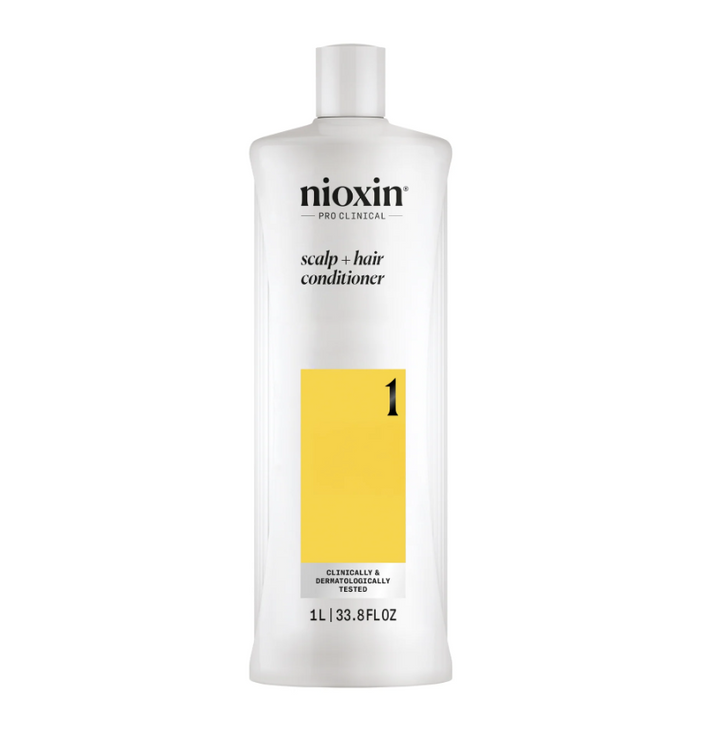 Nioxin 1 - Scalp + Hair Conditioner - Hair Thickening Conditioner for Natural/Untreated Hair