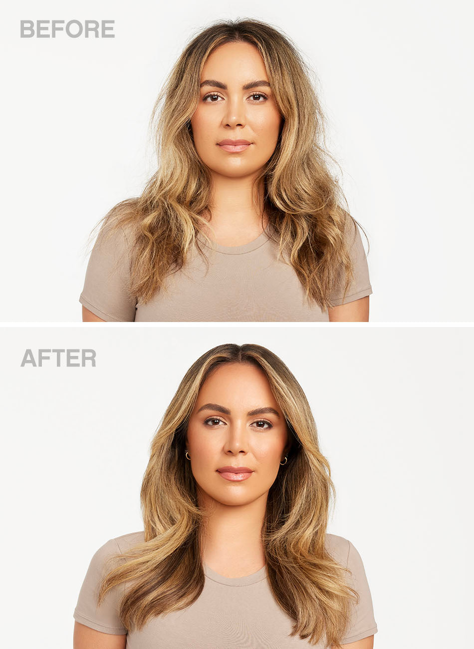 Unite 7Seconds Conditioner - before and after