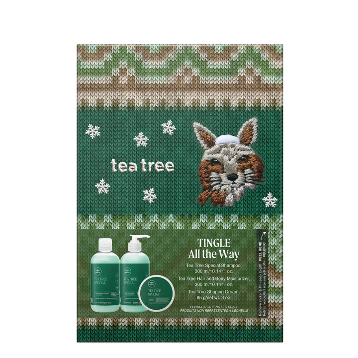 Paul Mitchell Tea Tree Tingle All the Way Gift Set - holiday gift box