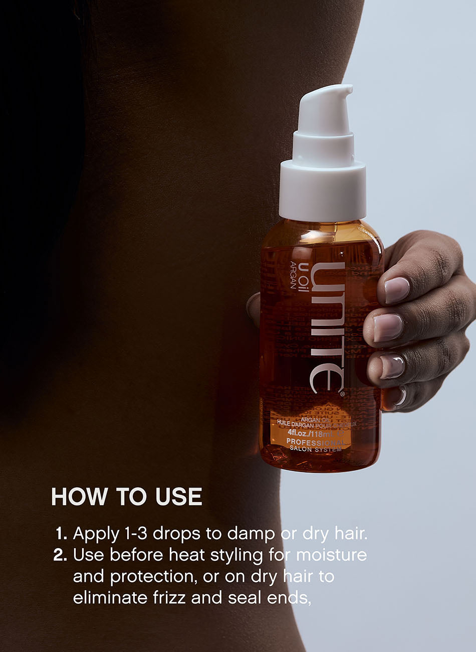 Unite U Oil Argan Oil - how to use