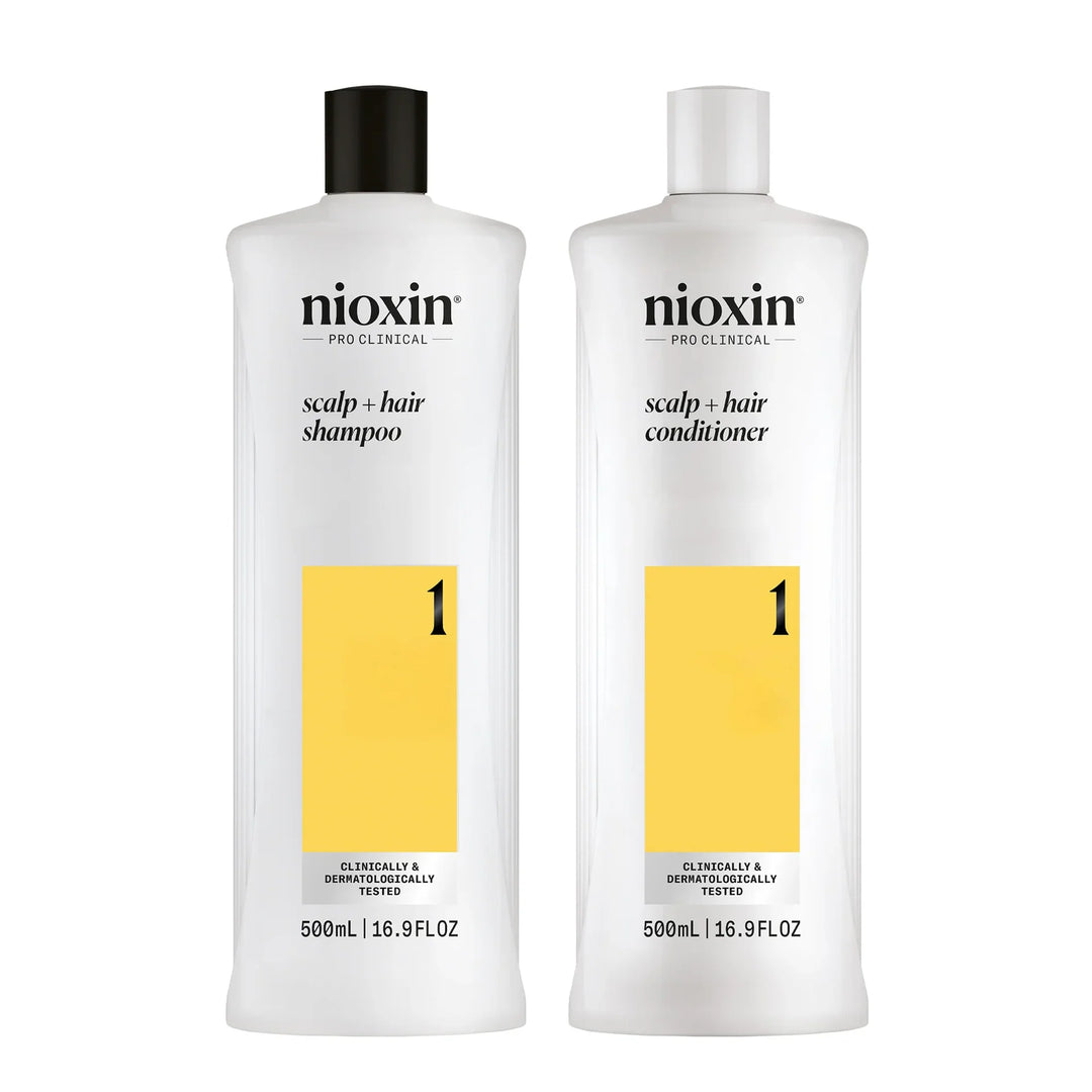 Nioxin System 1 Shampoo + Conditioner Duo