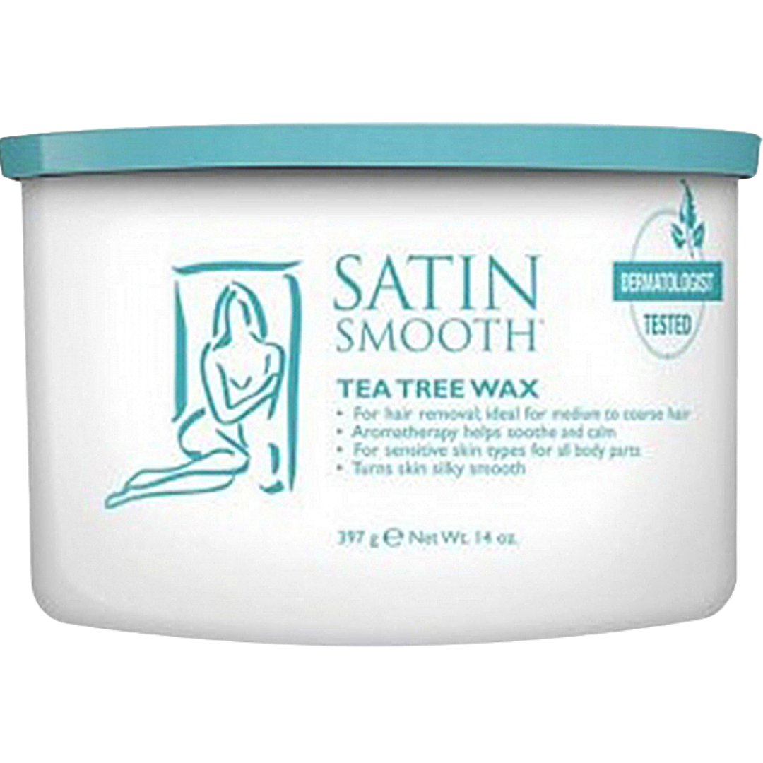 Satin Smooth Tea Tree Wax 14 Oz.