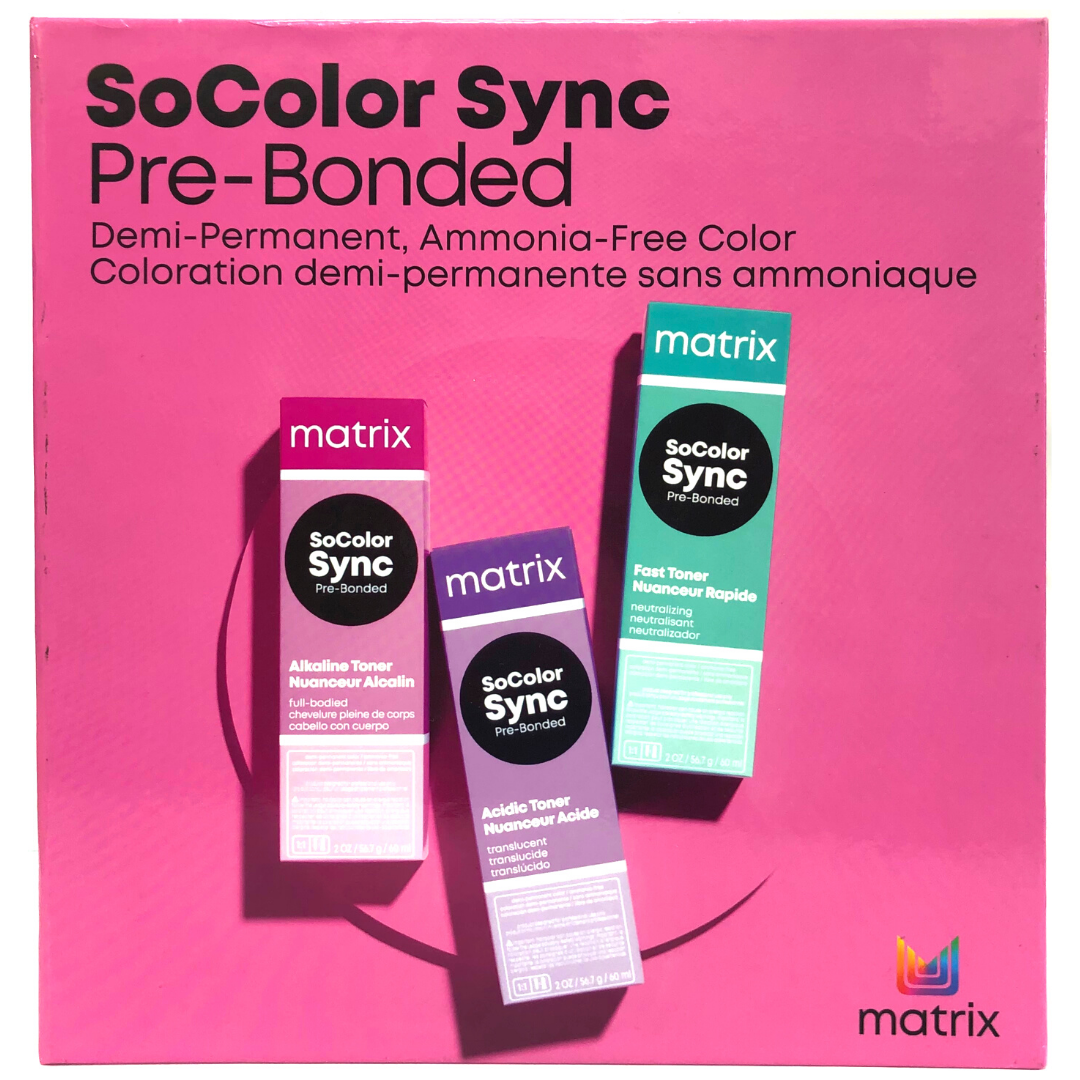 Matrix Color Sync Demi Permanent Swatch Book