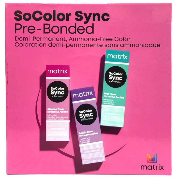 Matrix Color Sync Demi Permanent Swatch Book
