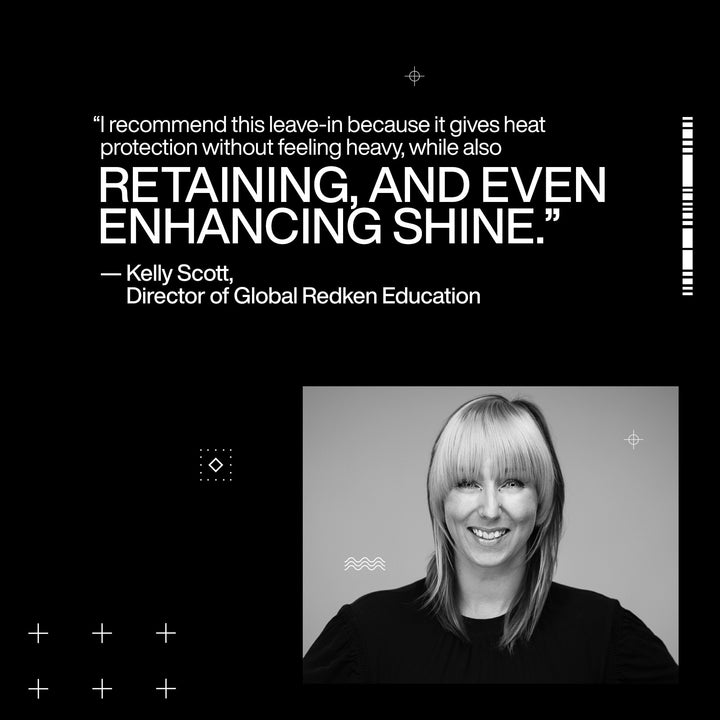 Redken Acidic Color Gloss Heat Protection Treatment - Redken education director quote