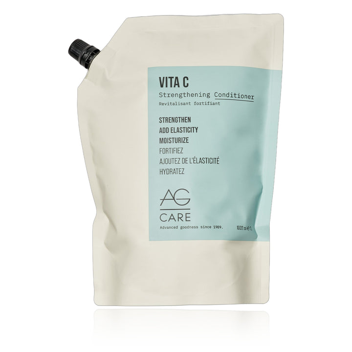 AG Vita C Strengthening Conditioner 33.8 oz (1000 ml) refill pouch