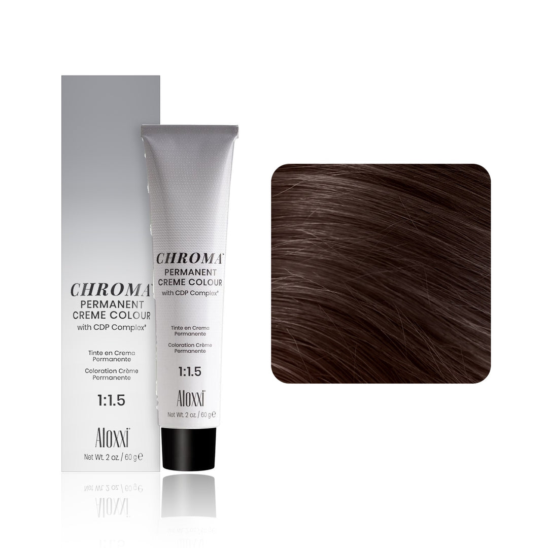 Aloxxi Chroma Permanent Creme Colour 6A (Dark Blonde Ash)