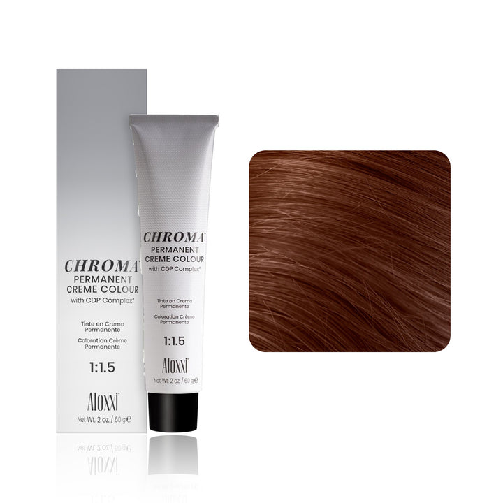 Aloxxi Chroma Permanent Creme Colour 7G (Medium Blonde Gold)