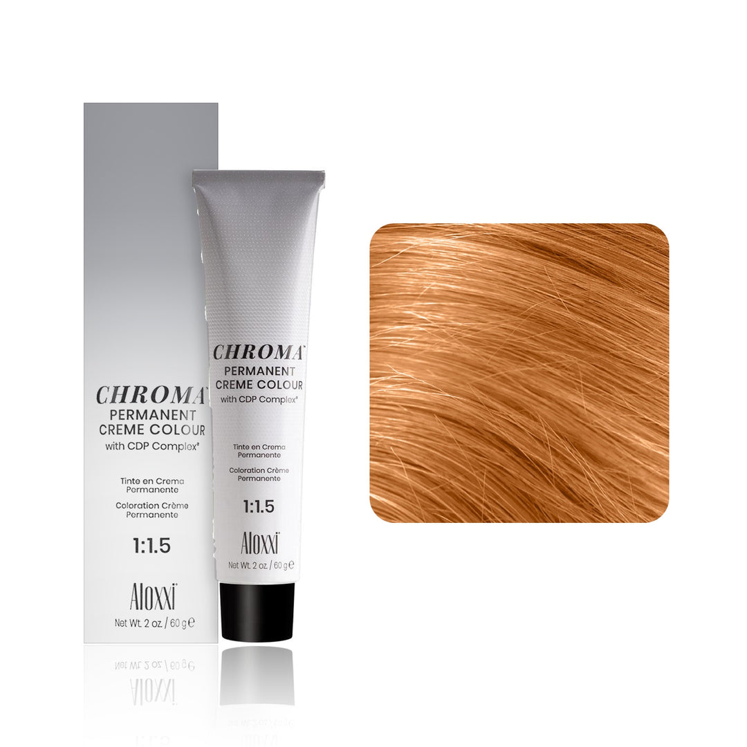 Aloxxi Chroma Permanent Creme Colour 9G (Very Light Blonde Gold)