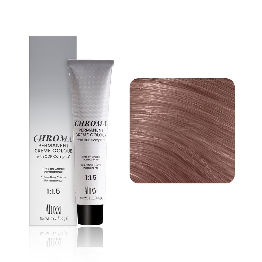 Aloxxi Chroma Permanent Creme Colour 9P / 9VA (Very Light Blonde Pearl)