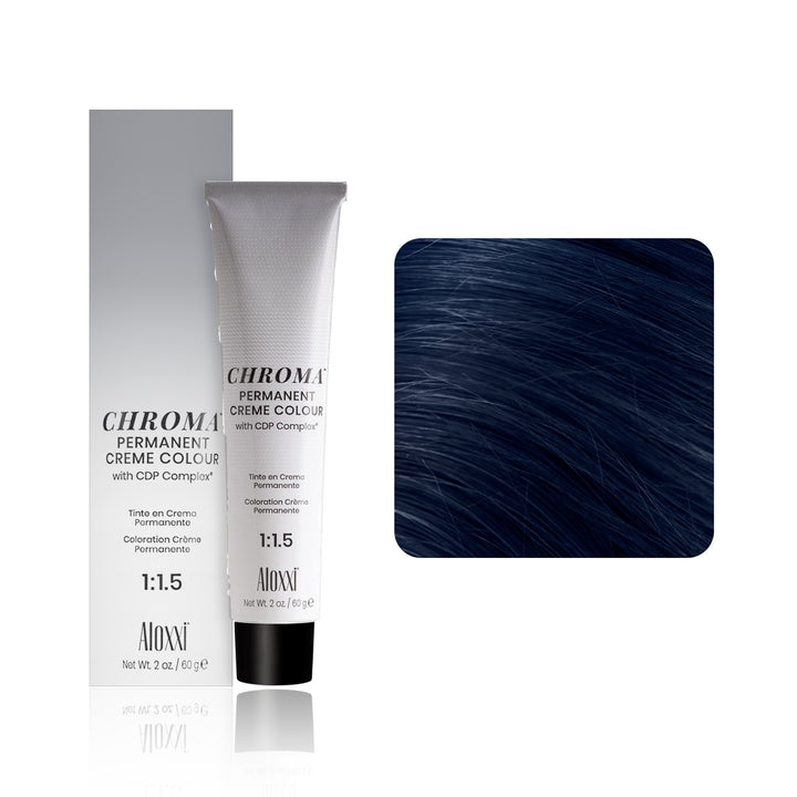 Aloxxi Chroma Permanent Creme Colour B (Blue Gem)