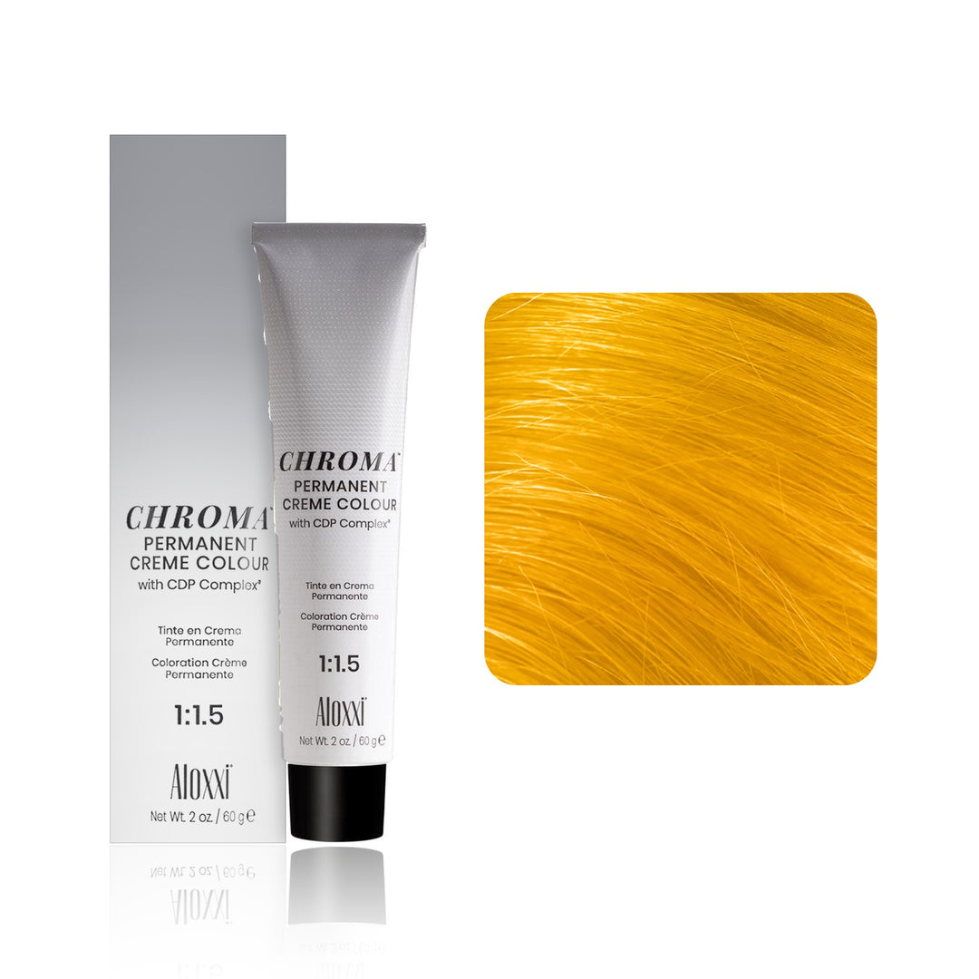 Aloxxi Chroma Permanent Creme Colour G (Gold Gem)