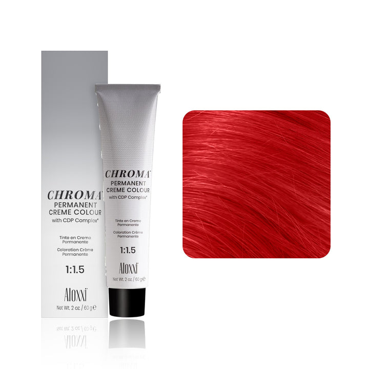 Aloxxi Chroma Permanent Creme Colour R (Red Gem)