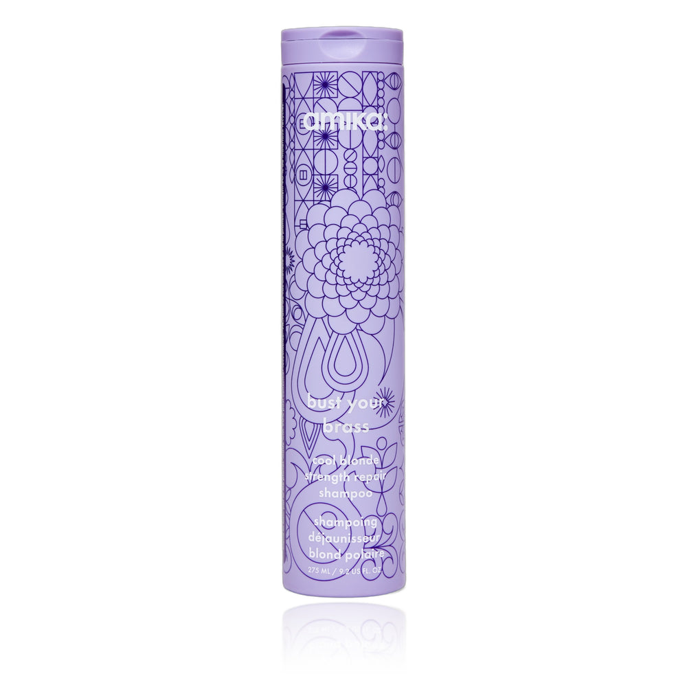 Amika Bust Your Brass Cool Blonde Repair Shampoo 9.2 oz (275 ml)