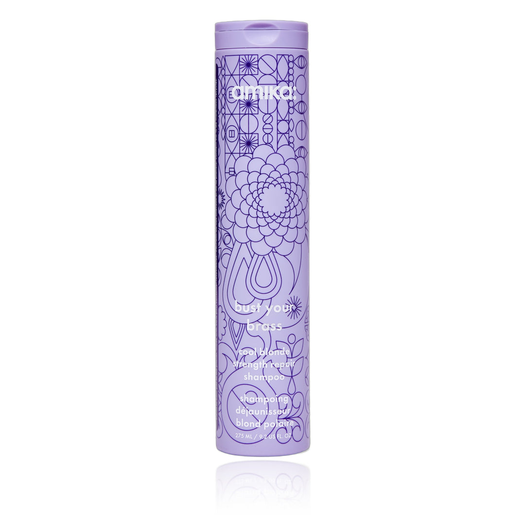 Amika Bust Your Brass Cool Blonde Repair Shampoo 9.2 oz (275 ml)