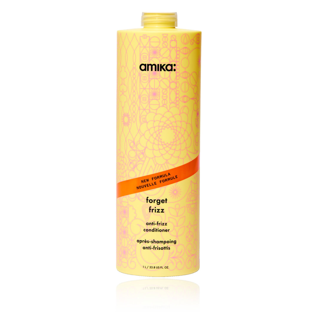 Amika Forget Frizz Anti-Frizz Conditioner 33.8 oz (1000 ml)