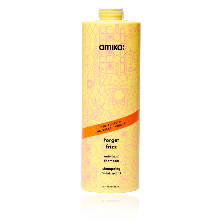 Amika Forget Frizz Anti-Frizz Shampoo 33.8 oz (1000 ml)