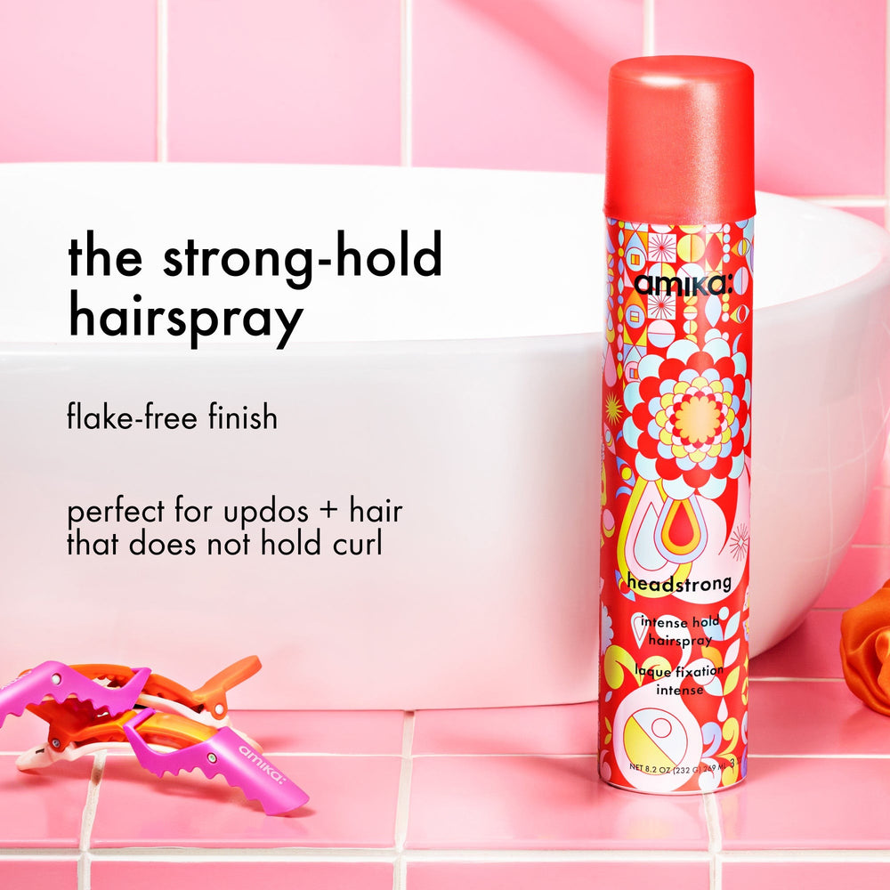 Amika Headstrong Intense Hold Hairspray - benefits