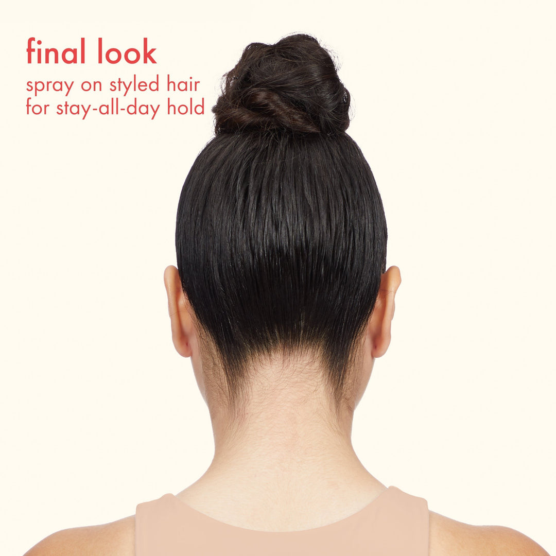 Amika Headstrong Intense Hold Hairspray - final look, back