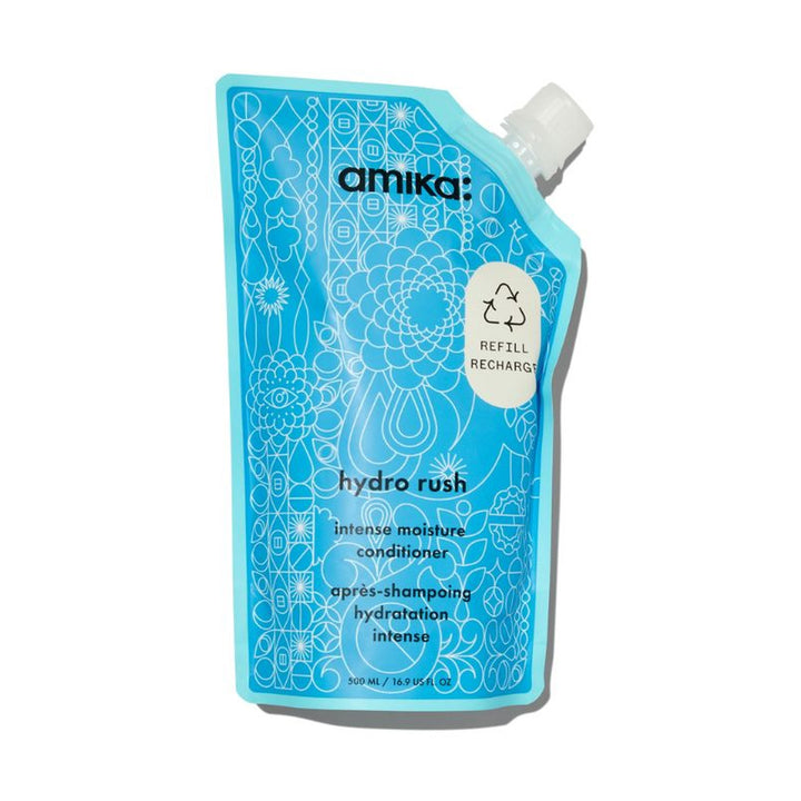 Amika Hydro Rush Intense Moisture Conditioner 16.9 oz (500 ml) Refill